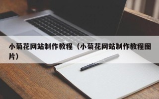 三河小菊花网站制作教程（小菊花网站制作教程图片）